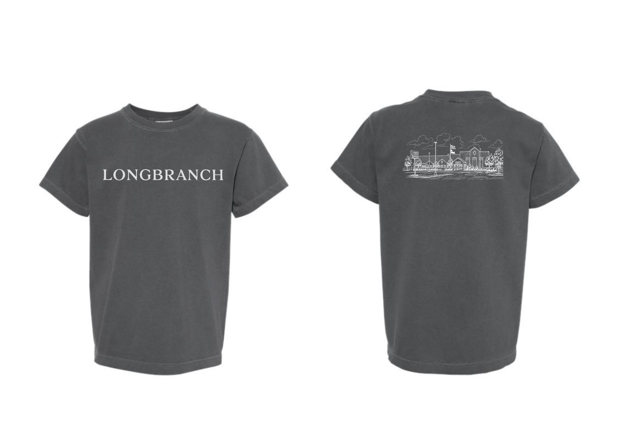 Longbranch Elementary Shirt/Sweatshirt (Short Sleeve + Long Sleeve)