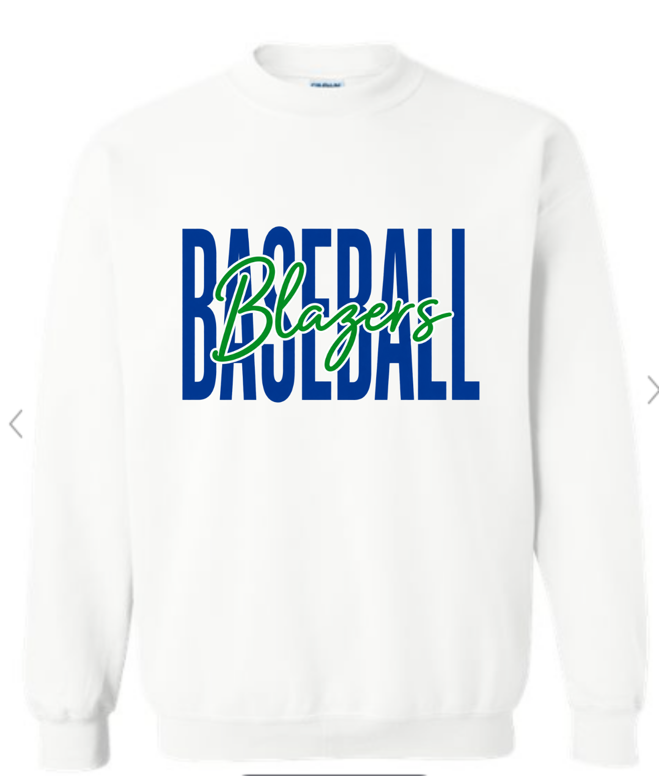 Blazers Cursive Sweatshirt