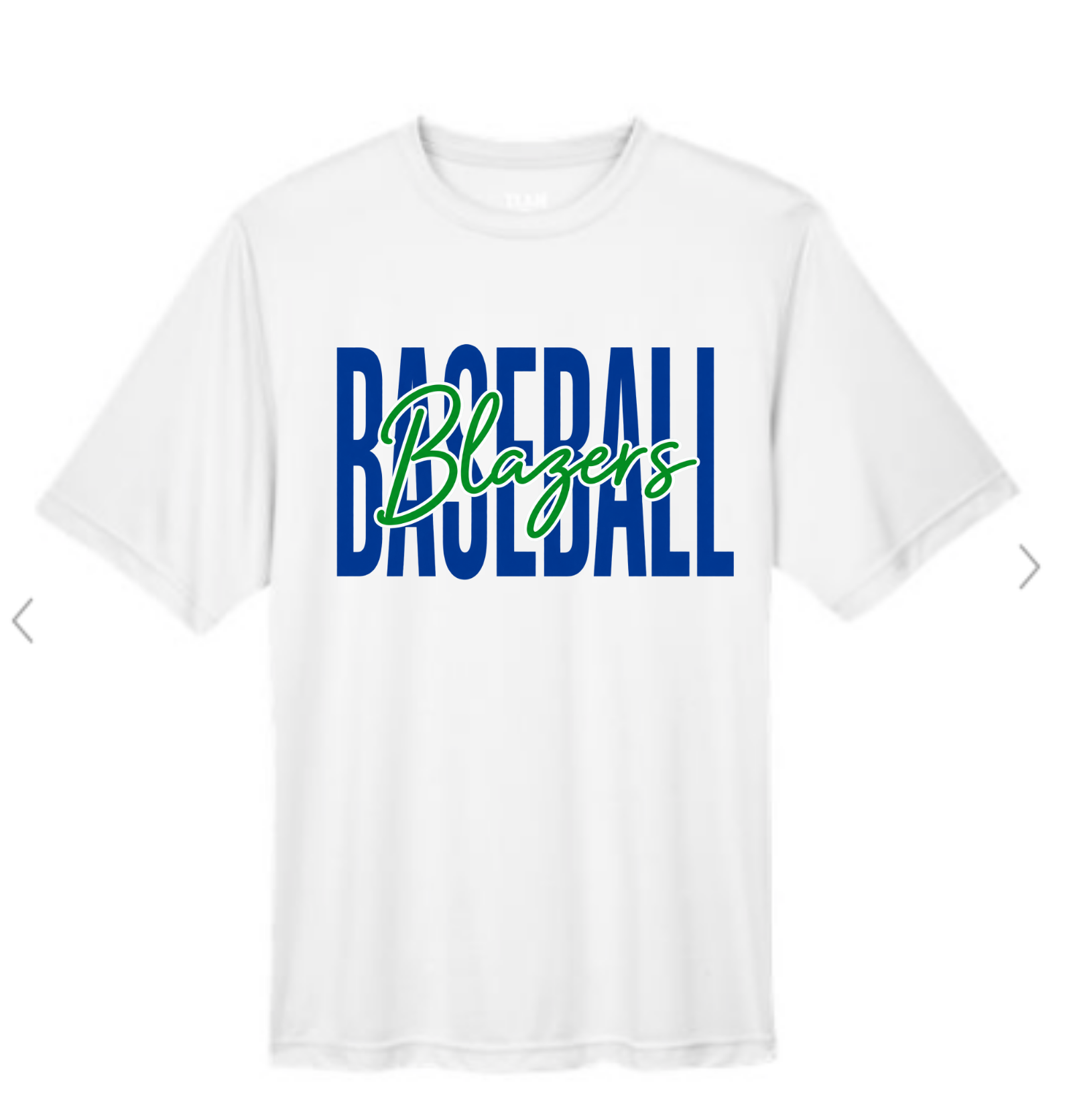 Blazer Baseball Cursive Tee