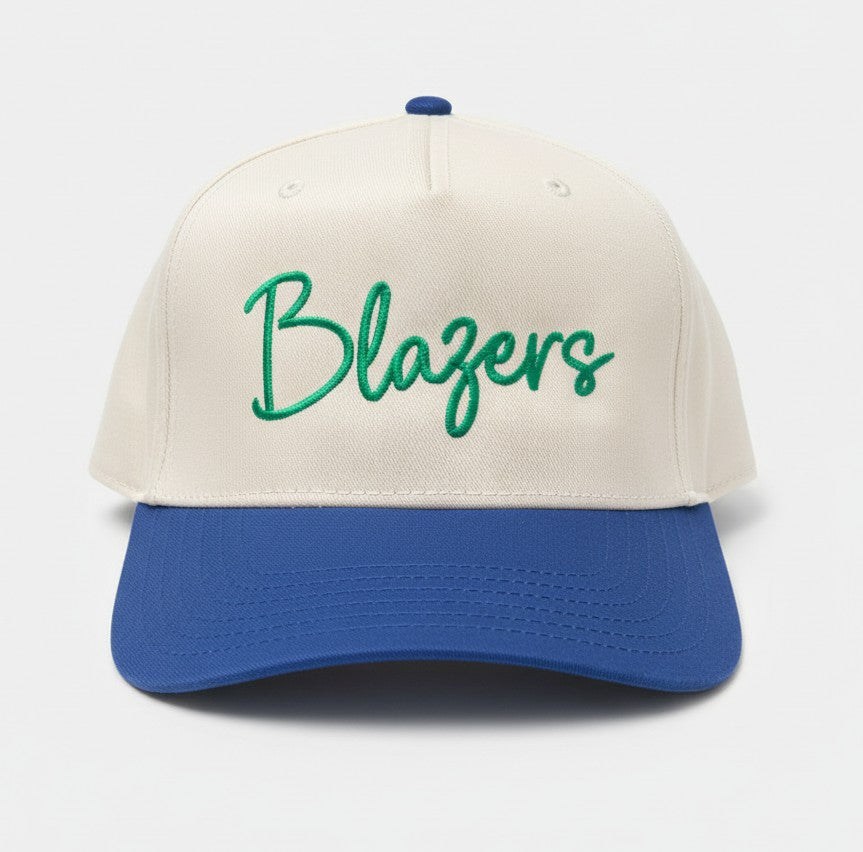 Blazers Cursive Snapback