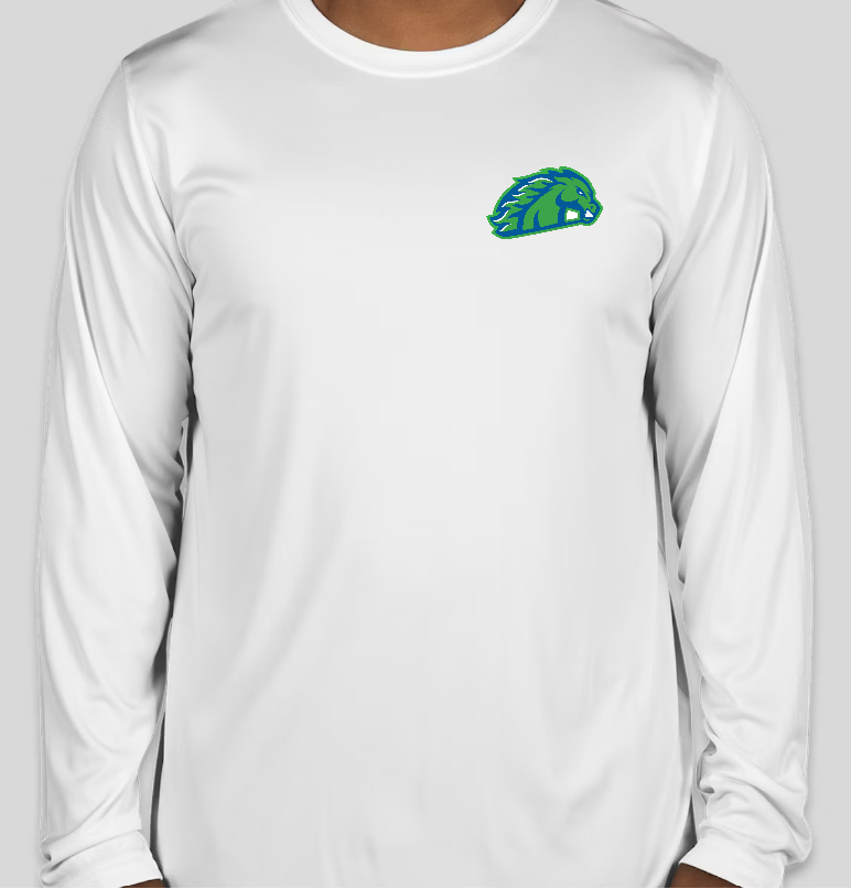 Dri Fit Shirt (SMALL Logo, Short or Long Sleeve)