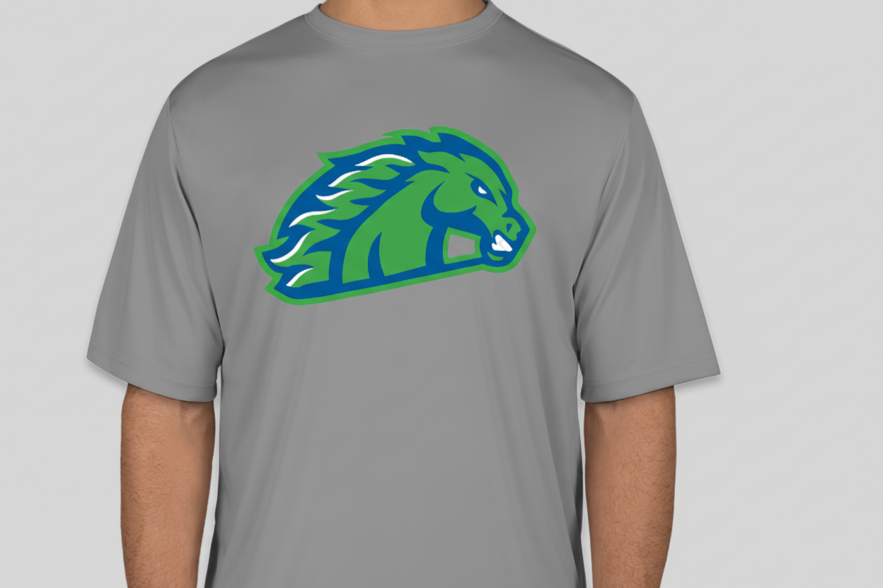 Dri Fit Shirt (LARGE Logo, Short or Long Sleeve)