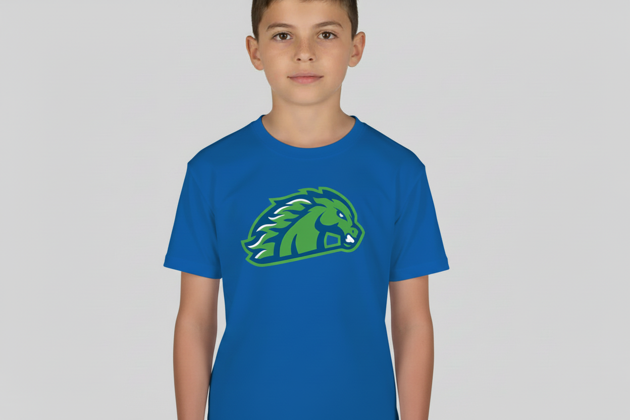 Dri Fit Shirt (LARGE Logo, Short or Long Sleeve)