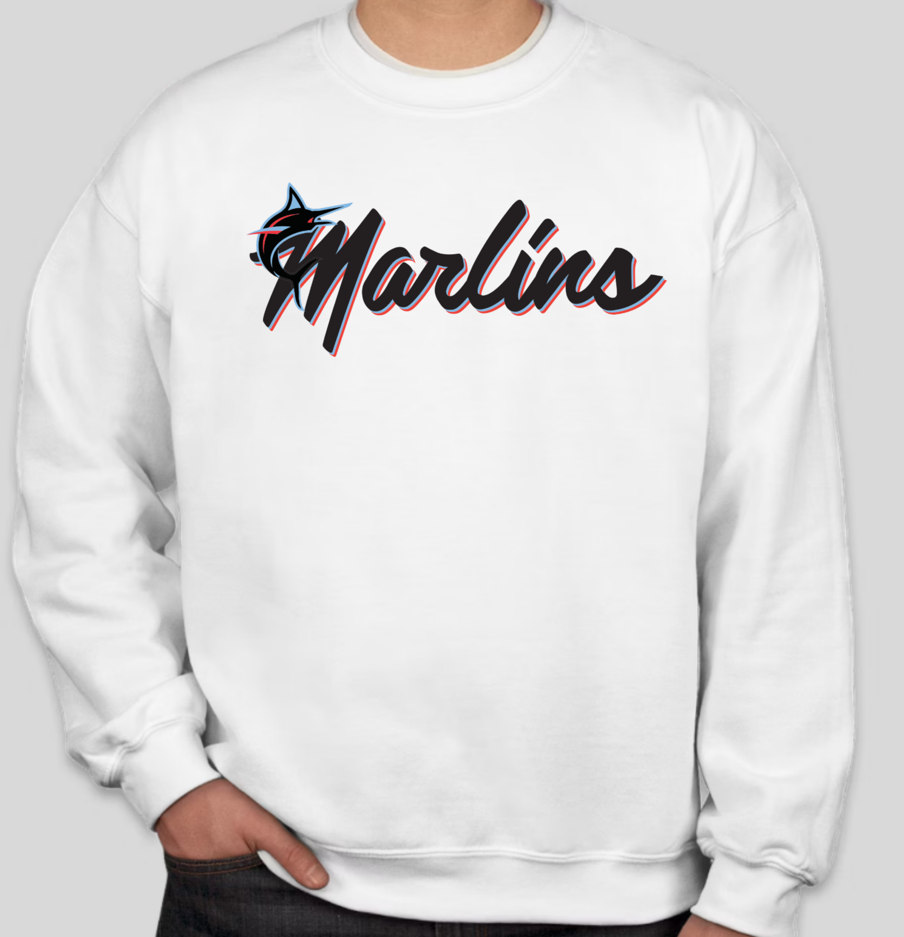 Marlins Crewneck Sweater