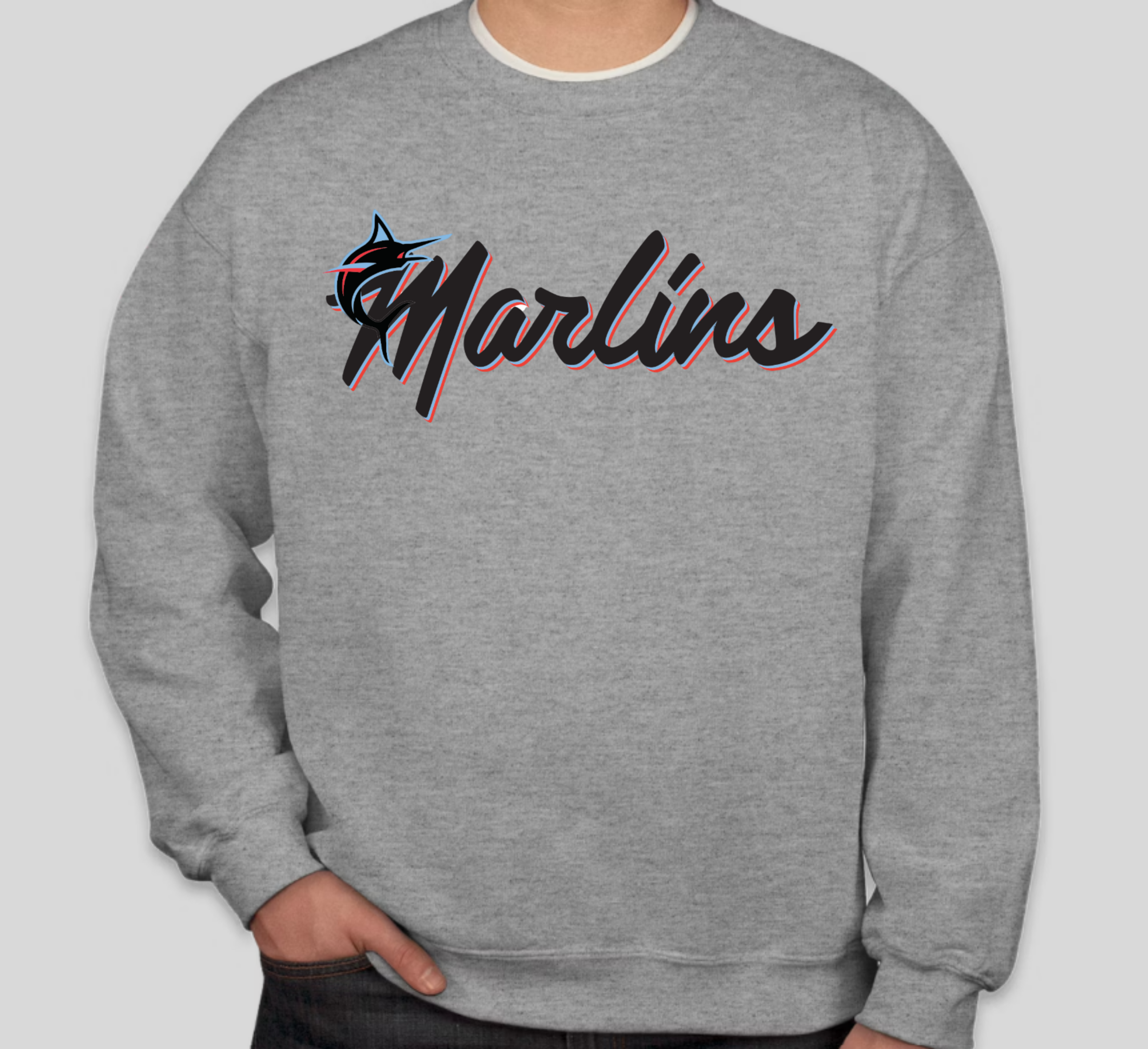 Marlins Crewneck Sweater
